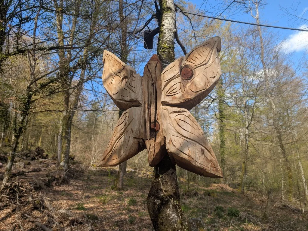 Sculpture de Papillon
